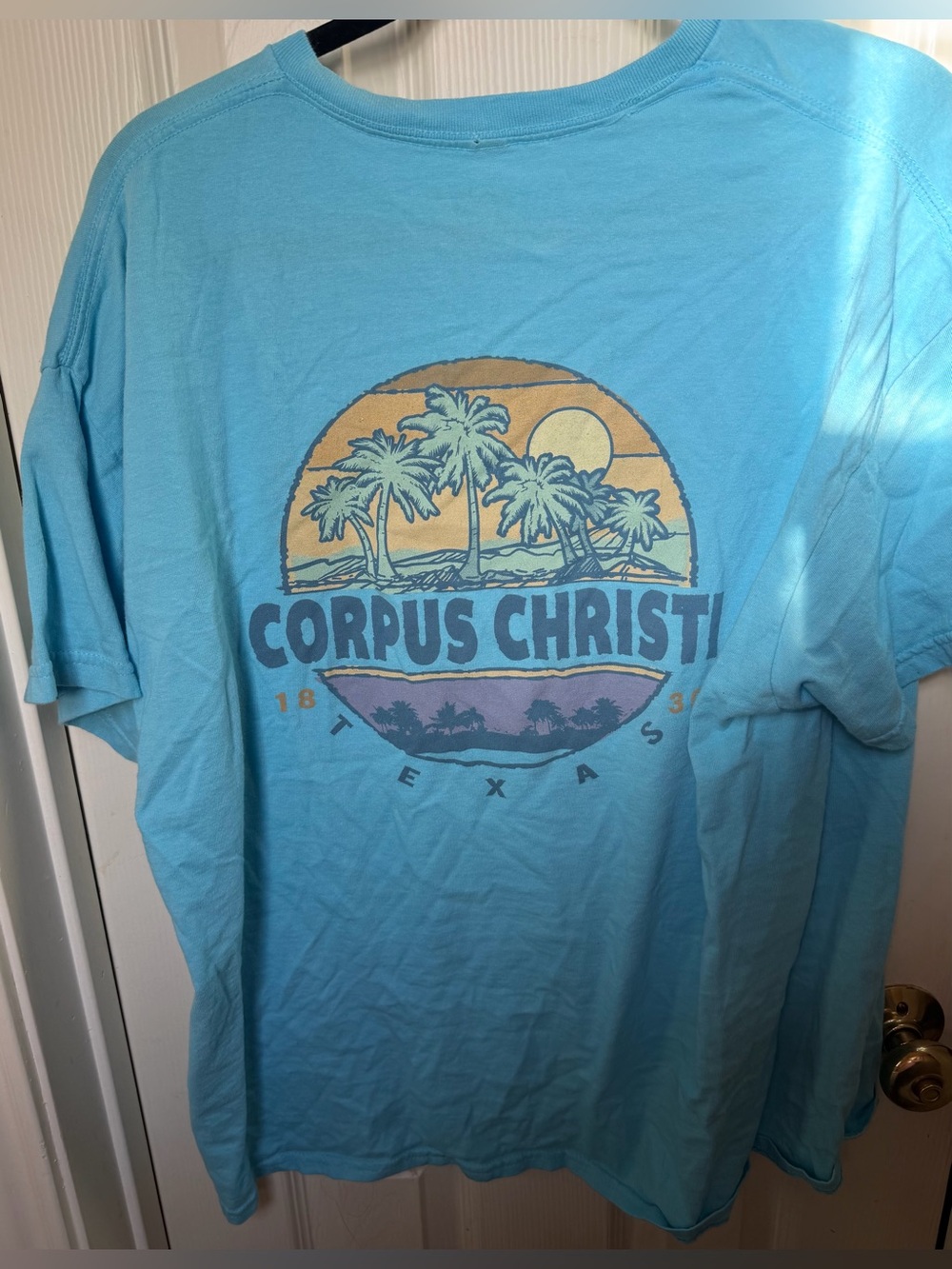 Blue 84 Light Blue Corpus Christi Graphic Tee